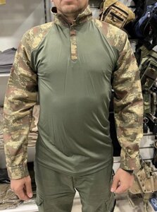 Кофта військова тактична, убакс, сорочка бойова, тканина рипстоп із двониткою, Туреччина