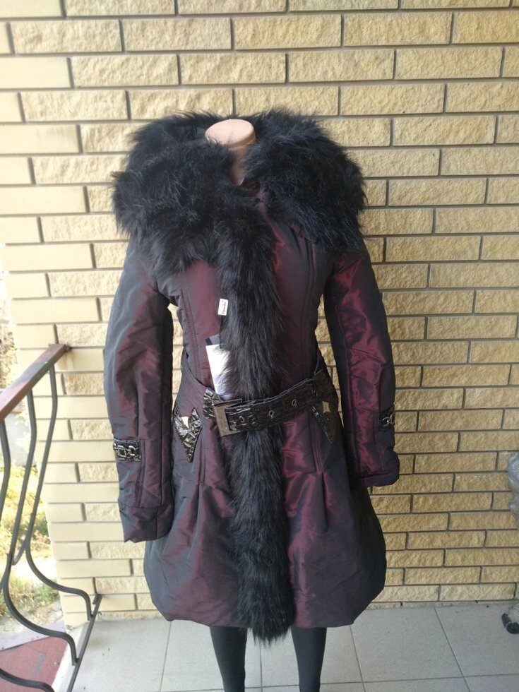 Куртка жіноча зимова MONIKA від компанії ГАРДЕРОБ - фото 1
