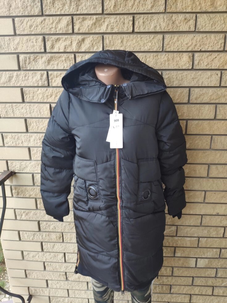 Куртка жіноча зимова тканини холлофайбер MEILING від компанії ГАРДЕРОБ - фото 1