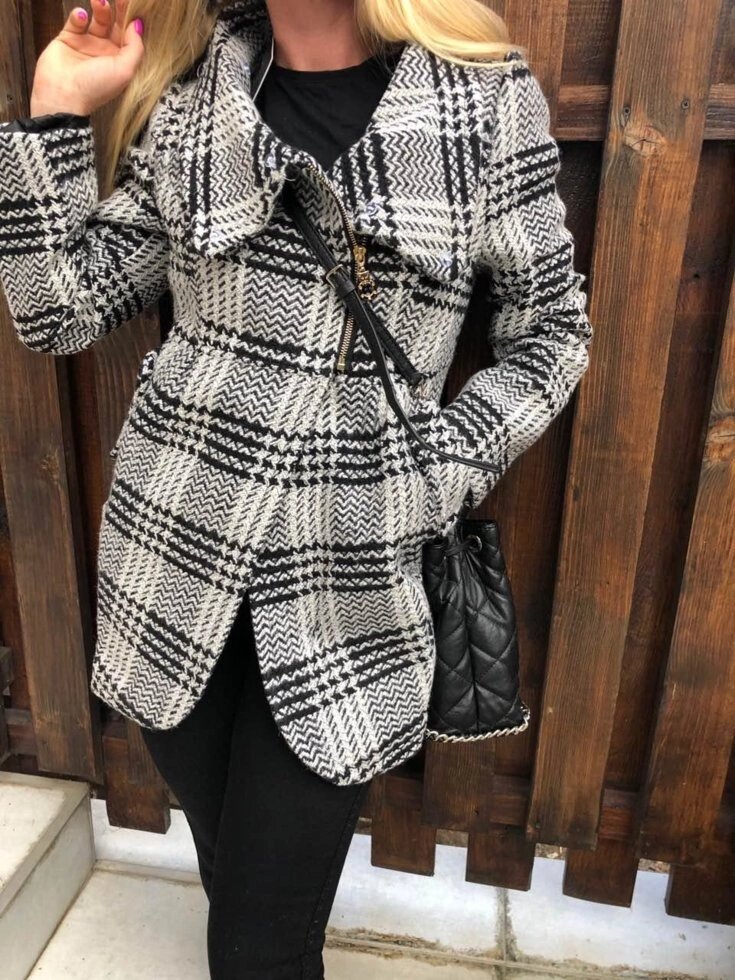 Пальто жіноче стильне кашемірове HUZEN від компанії ГАРДЕРОБ - фото 1