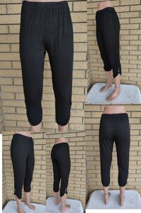 Лосини, штани, капрі жіночі стрейчеві, великі розміри, пояс на гумці PLOVDIV, Туреччина