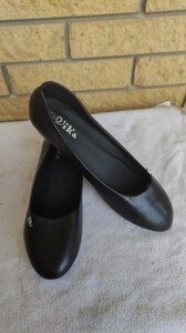 Балетки, туфлі, еспадрільї жіночі великих розмірів на широку ногу VIKA