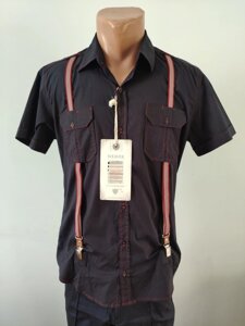 Сорочка чоловіча літня коттонова стрейчева брендова високої якості WEAWER, Туреччина