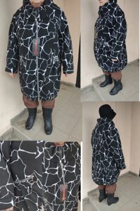 Пальто, манто жіноче кашемірове великих розмірів, високої якості ANIDOR