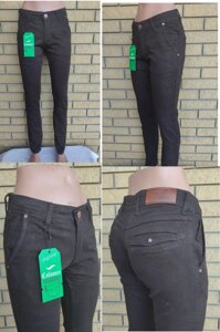 Джинси, брюки жіночі високі якості коттонові стрейчеві, є великі розміри COLOMER, Туреччина
