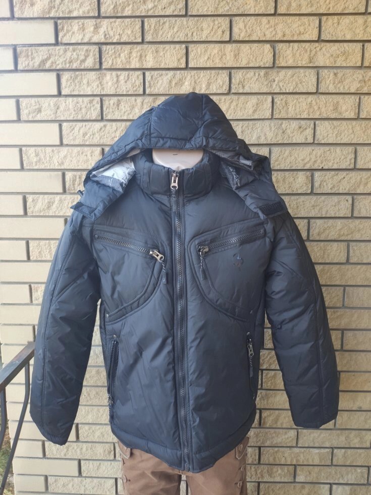 Куртка чоловіча зимова високої якості на холофайбері F50 - знижка