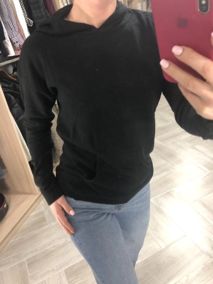 Кофта, светр жіночий з капюшоном OLE, Туреччина - розпродаж