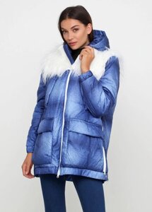 Куртка жіноча великих розмірів осінньо-зимова (еврозима) EVA, Україна