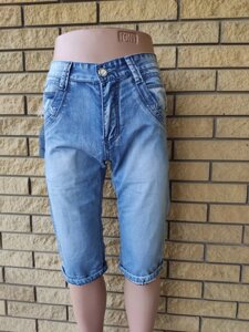 Бриджі чоловічі брендові джинсові котонові SUNAY
