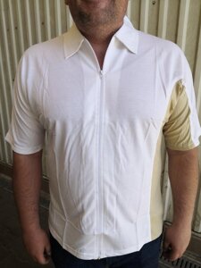 Сорочка чоловіча, поло стрейчева брендова високої якості, великі розміри G. F., Туреччина