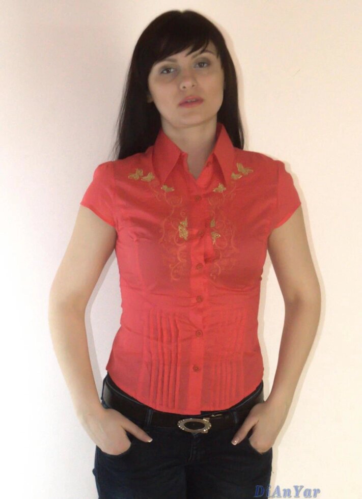 Сорочка жіноча ZHANNA від компанії ГАРДЕРОБ - фото 1