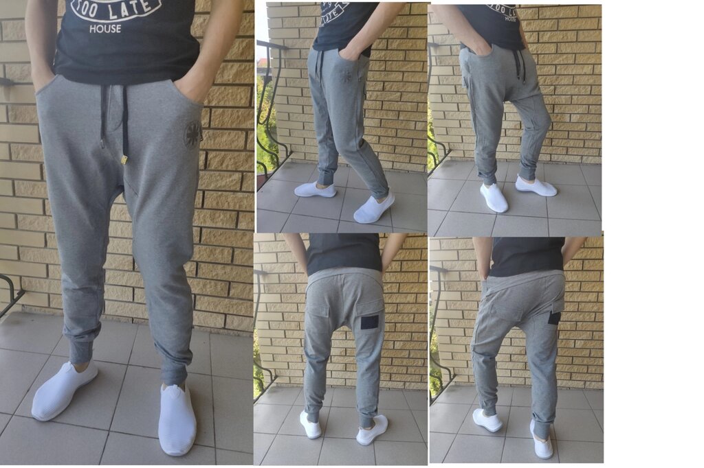 Спортивні штани утеплені високої якості унісекс трикотажні на флісі INCOGNITO, Туреччина від компанії ГАРДЕРОБ - фото 1