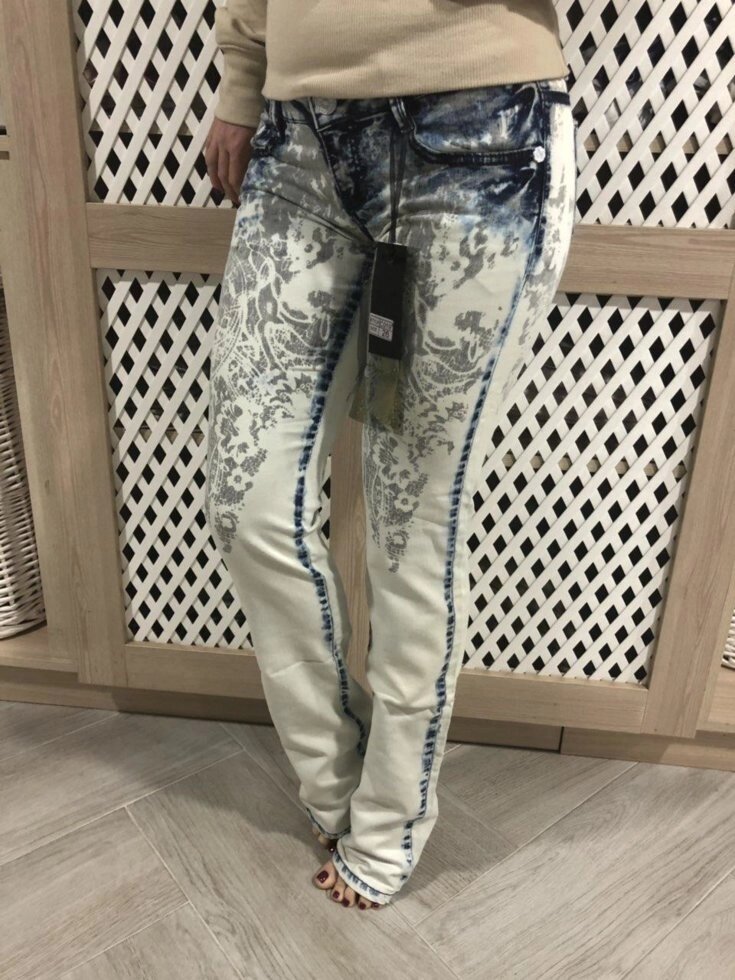 Стрейчеві джинси жіночі тонкі LU LU, Туреччина від компанії ГАРДЕРОБ - фото 1