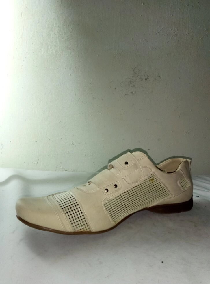 Туфлі чоловічі літні NASITE від компанії ГАРДЕРОБ - фото 1