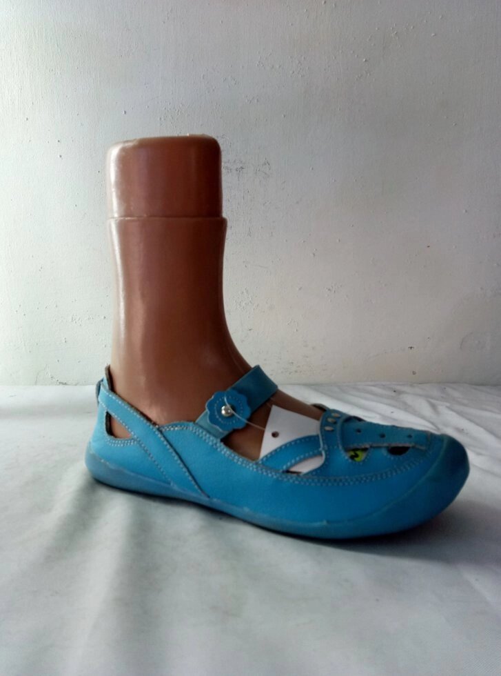 Туфлі жіночі шкіряні літні CAMIDY від компанії ГАРДЕРОБ - фото 1