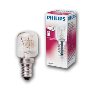 Лампа накаливания для холодильников Philips Appliance 15W E14 230-240V T25 CL RF