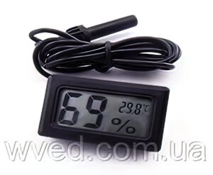 Вологомір-термометр для інкубатора цифрової з виносним датчиком