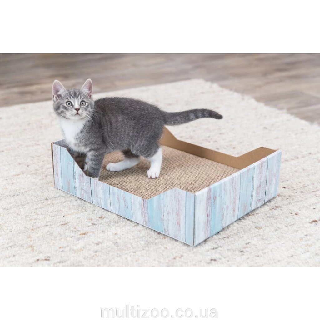 Дряпка-ліжко Trixie з котячою м'ятою картон, 45  12  33 см від компанії Multizoo - зоотовари для тварин - фото 1