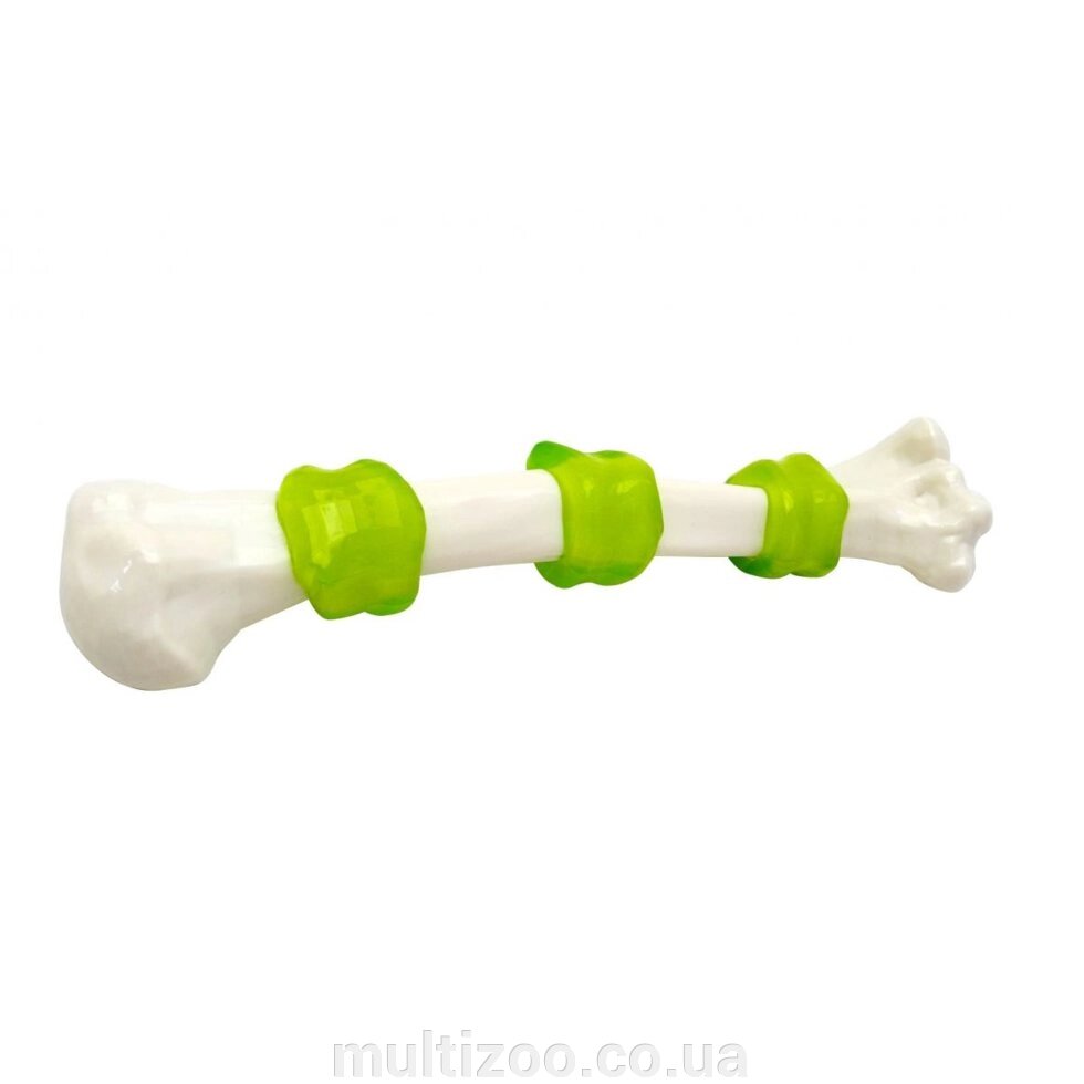 Іграшка GimDog Інтерактивна кісточка з аром. бекону 25.4см від компанії Multizoo - зоотовари для тварин - фото 1