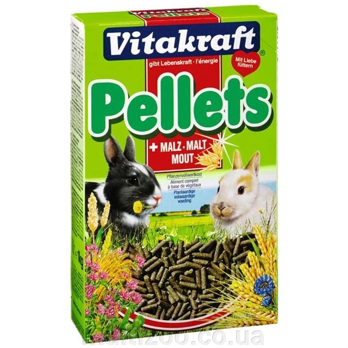 Корм д / кроликів PELLETS 1кг від компанії Multizoo - зоотовари для тварин - фото 1