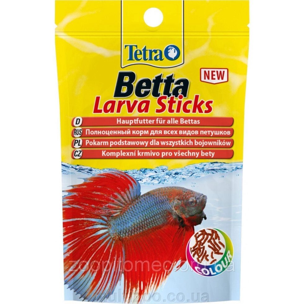 Корм д / петушковTetra BETTA Larva ST 5g від компанії Multizoo - зоотовари для тварин - фото 1