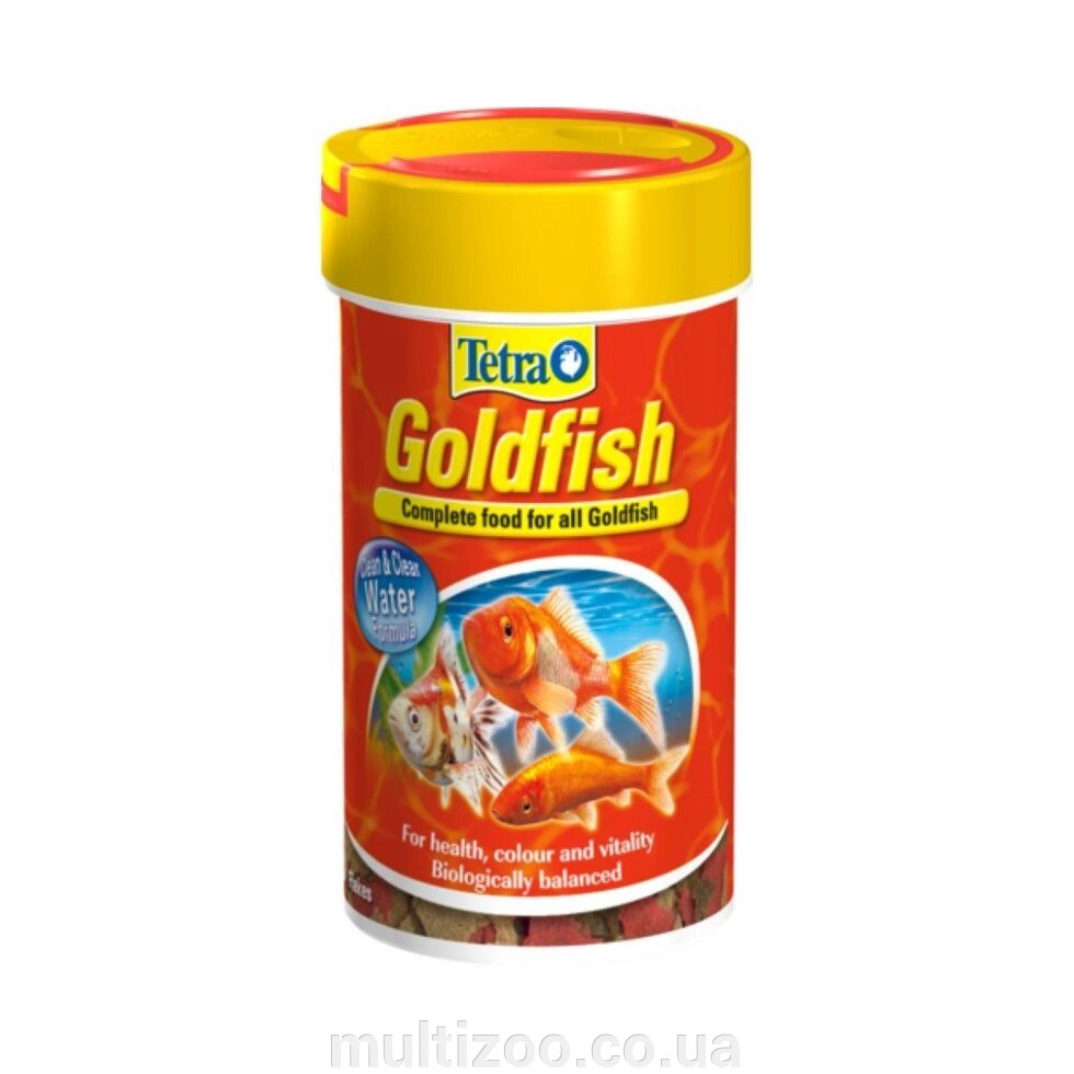 Корм д/рыб Tetra GOLD FISH  250ml  хлопья для золотых рыбок від компанії Multizoo - зоотовари для тварин - фото 1