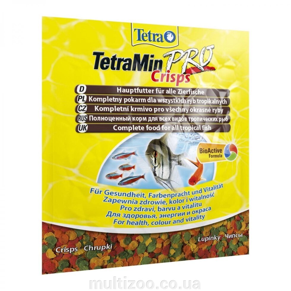 Корм д / риб Tetra MIN Crisps 12гр від компанії Multizoo - зоотовари для тварин - фото 1