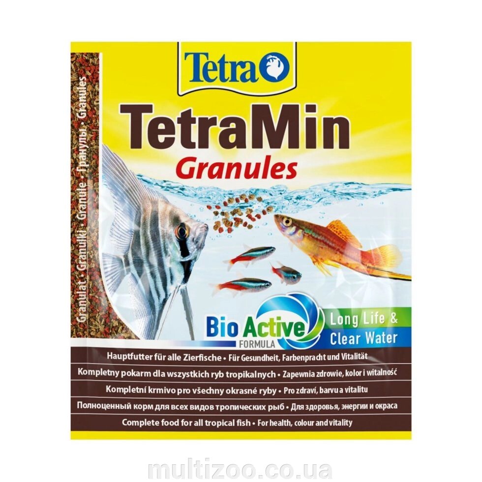 Корм д / риб Tetra MIN Gran. 15г гранули основний корм від компанії Multizoo - зоотовари для тварин - фото 1