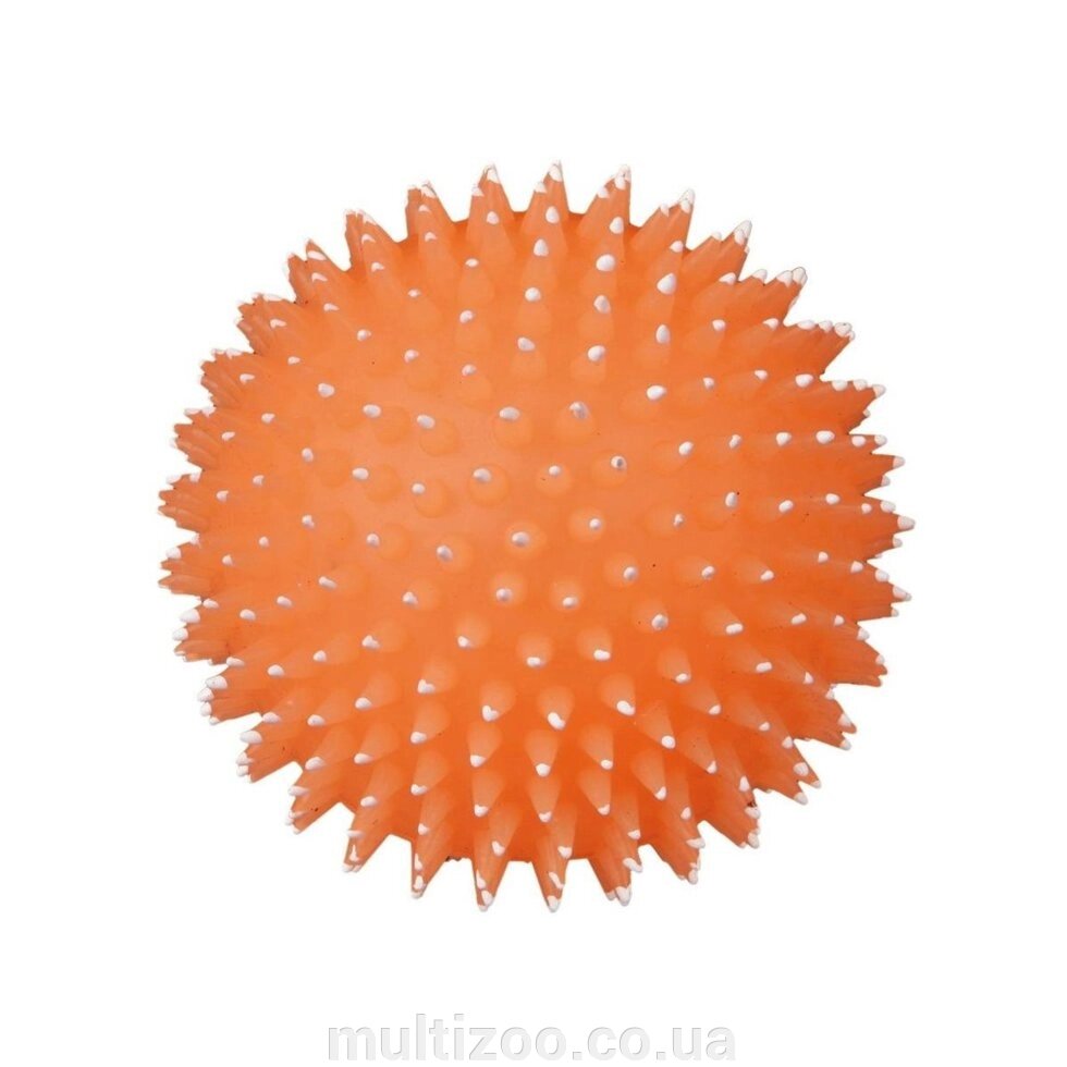 М'яч-їжак вініл светящ. 10см від компанії Multizoo - зоотовари для тварин - фото 1
