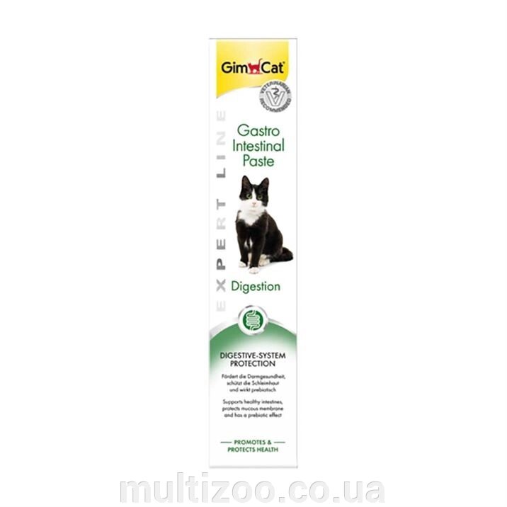 Паста Expert Line Gastro Intestinal для поліпшення травлення, 50 г, д / котів від компанії Multizoo - зоотовари для тварин - фото 1