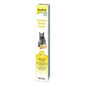 Паста для котів GimCat Cheese Biotin Paste cирна з біотином, 100 г