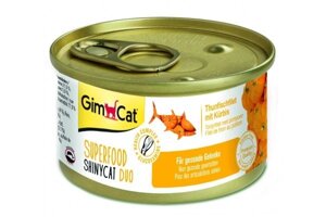 Вологий корм д / кішок Shiny Cat SUPERFOOD k 70g тунець і гарбуз