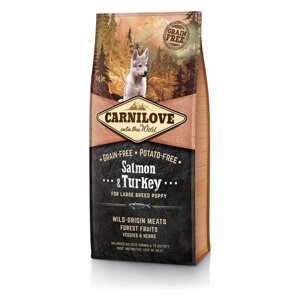 Корм д / цуценят Carnilove Puppy Large Breed Salmon & Turkey 1,5 kg (д / цуценят великих порід)