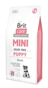 Сухий корм Brit Care GF Mini Puppy 7 kg Lamb (д / цуценят малих порід) ягня