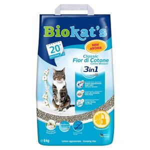 Пісок Biokats FIOR di COTTON (FRESH Cotton) 3in1 10L в Києві от компании Multizoo - зоотовары для животных
