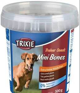 Вітаміни для собак Відро пластик. "Mini Bones" 500гр