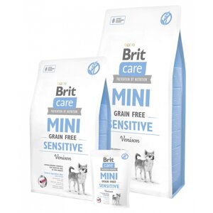 Сухий корм Brit Care GF Mini Sensitive 0,4 kg (д / собак малих порід c чутливим травленням)