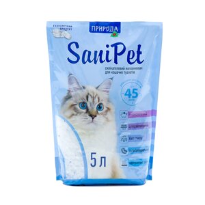 Наповнювач сілікагелевой SANI PET 5L