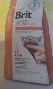 Ветеринарна дієта д / кішок Brit GF Veterinary Diets Cat Renal 2 kg