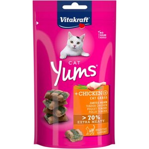 Ласощі для котів Vitakraft Yums 40 г (курка та котяча м’ята) в Києві от компании Multizoo - зоотовары для животных