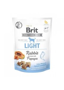 Функціональні ласощі Brit Care Light кролик з папайей д / собак, 150 г в Києві от компании Multizoo - зоотовары для животных