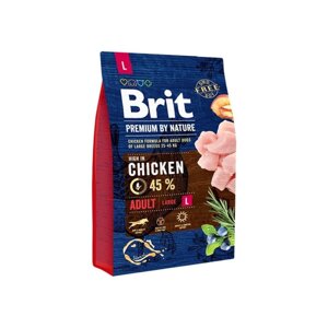 Сухий корм Brit Premium Dog Adult L для дорослих собак великих порід, з куркою, 3 кг в Києві от компании Multizoo - зоотовары для животных