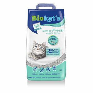 Песок Biokats BIANCO FRESH  5кг в Києві от компании Multizoo - зоотовары для животных