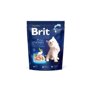 Сухий корм для кошенят Brit Premium by Nature Cat Kitten з куркою 300 г