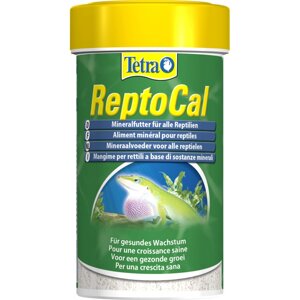 Tetra ReptoCal 100ml порошок-корм для рептилій
