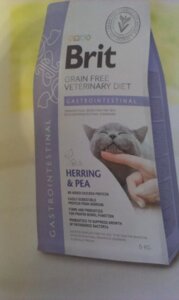 Brit GF Veterinary Diets Cat Gastrointestinal 400 g в Києві от компании Multizoo - зоотовары для животных