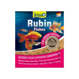 Корм д / риб Tetra RUBIN 12гр. пластівці для забарвлення
