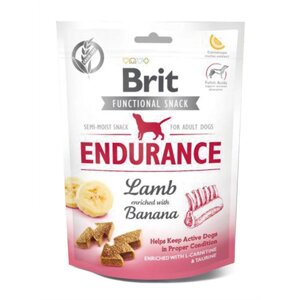 Функціональні ласощі Brit Care Endurance ягня з бананом д / собак, 150 г