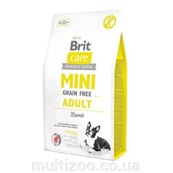 Сухой корм Brit  Care GF Mini Adult 2 kg Lamb (д/собак малых пород) ягненок - переваги