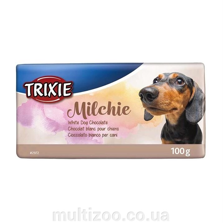 Шоколад для собак "Milchie" 100 гр від компанії Multizoo - зоотовари для тварин - фото 1